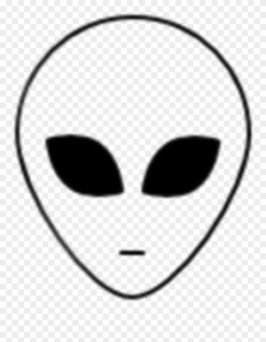 alien clipart simple