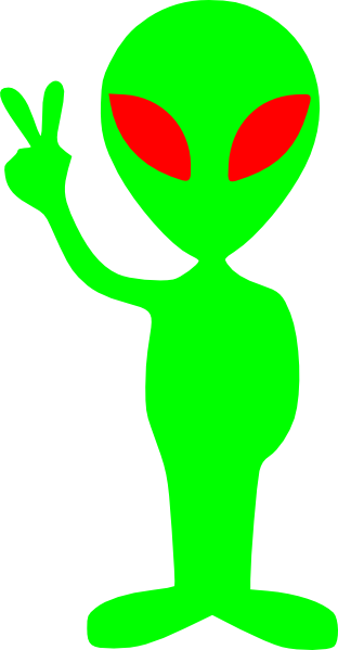 Aliens green
