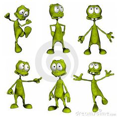 aliens clipart group alien