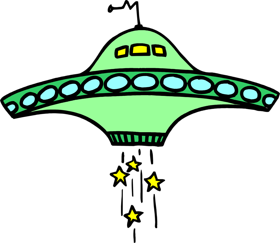 ufo clipart clear background