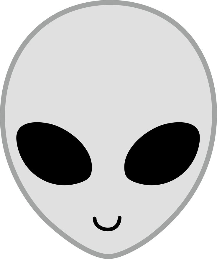 aliens clipart simple