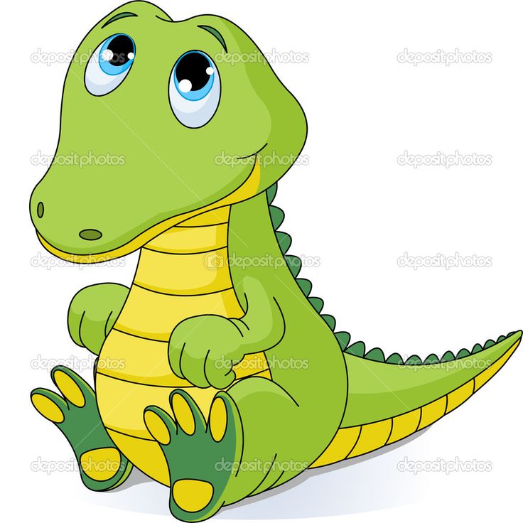 gator clipart sad