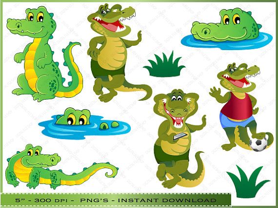 alligator clipart crocodile