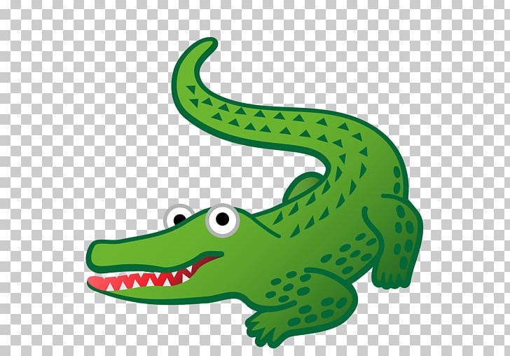Alligator emoji computer icons. Crocodile clipart american crocodile