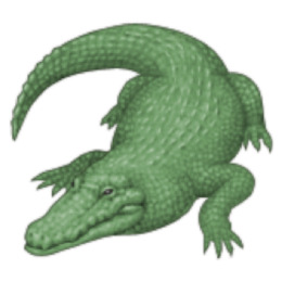 alligator clipart emoji