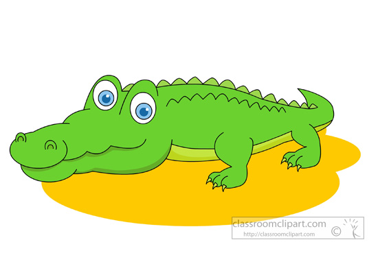 alligator clipart eye