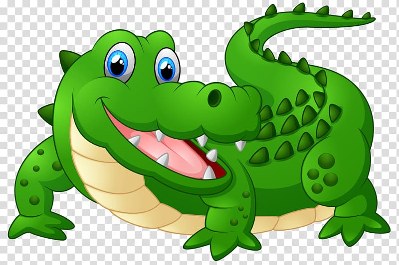 crocodile clipart green crocodile