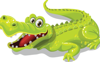 alligator clipart happy
