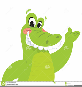 alligator clipart happy