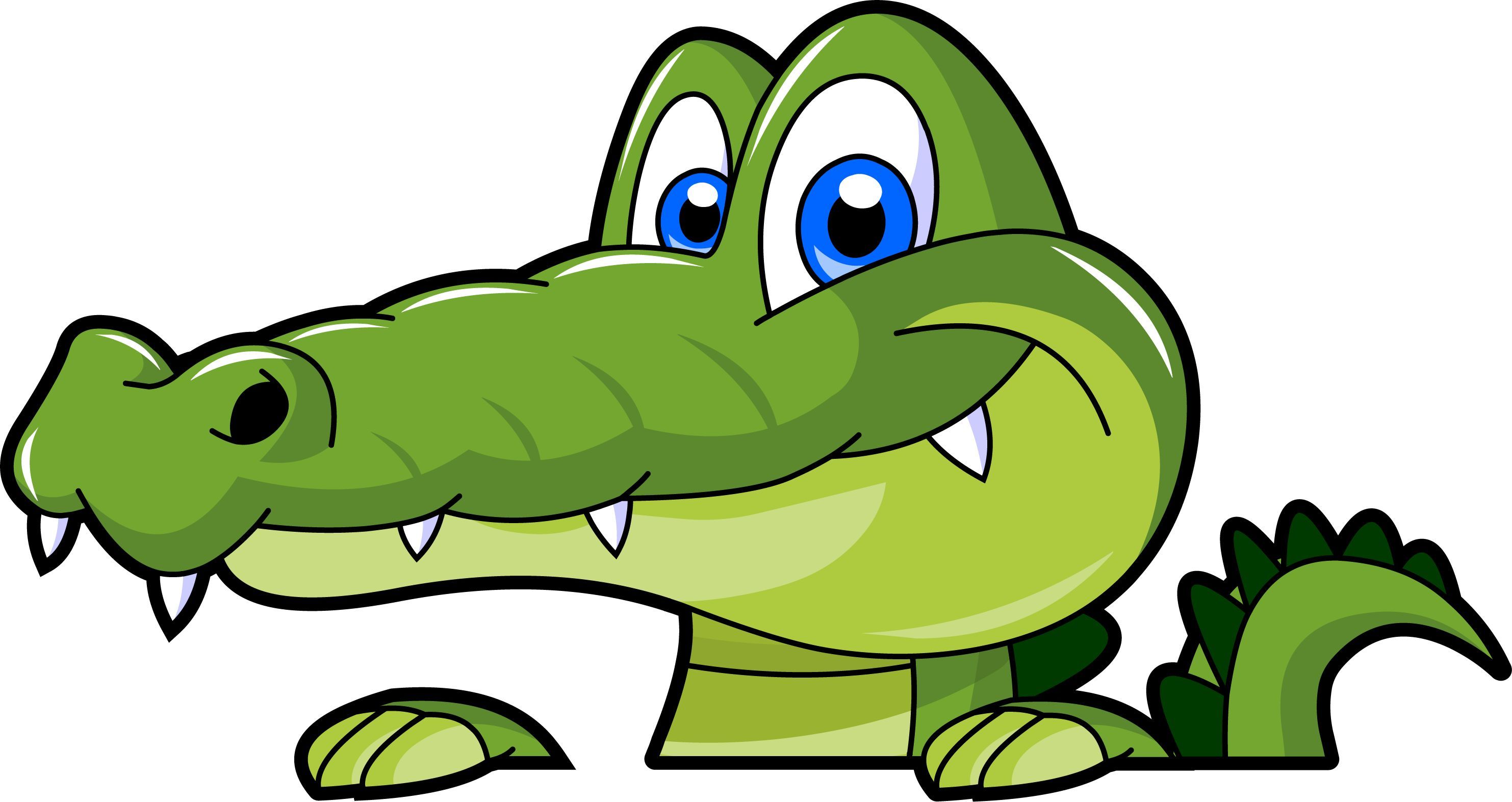 gator clipart easy