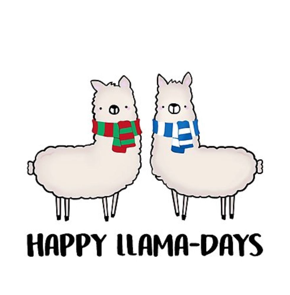 alpaca clipart happy llama