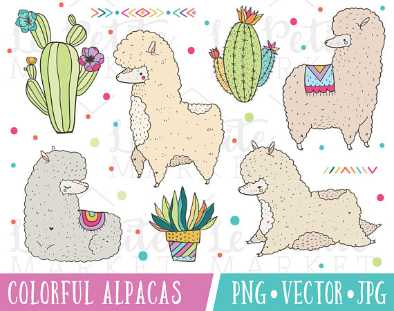 Alpaca clipart mexican. Otomi images cactus and