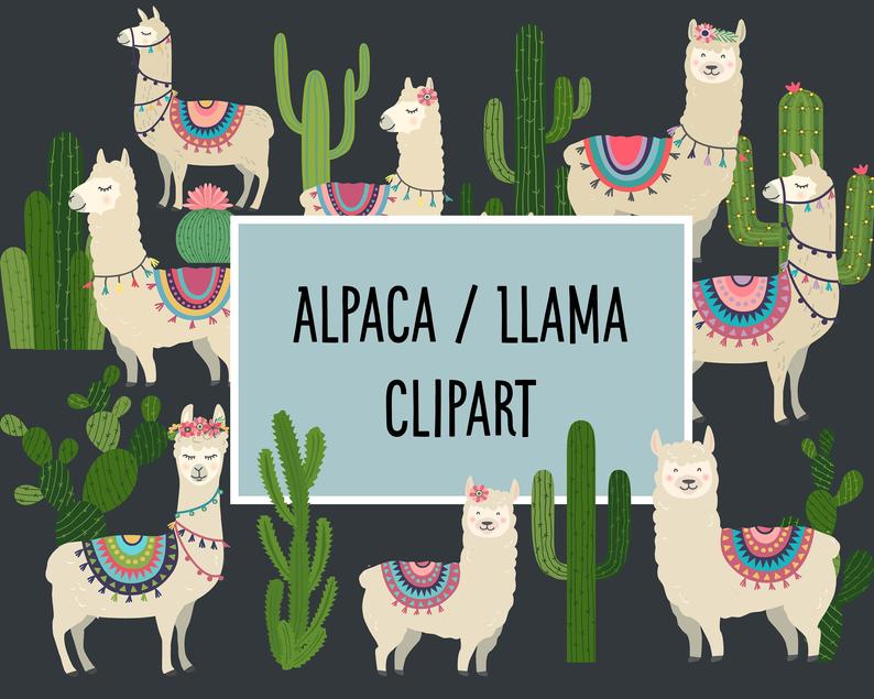 Alpaca clipart peru llama. Digital clip art png