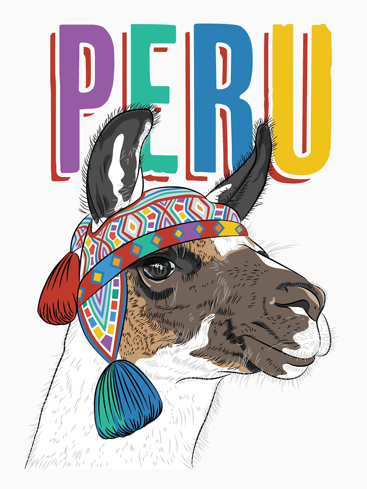 alpaca clipart peruvian