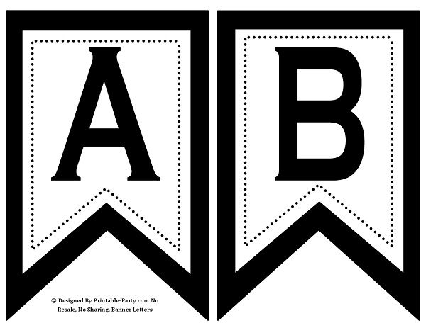 alphabet clipart banner