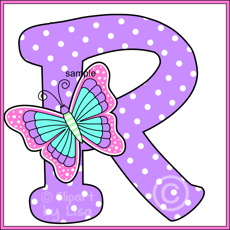 Alphabet clipart butterfly. Zoom
