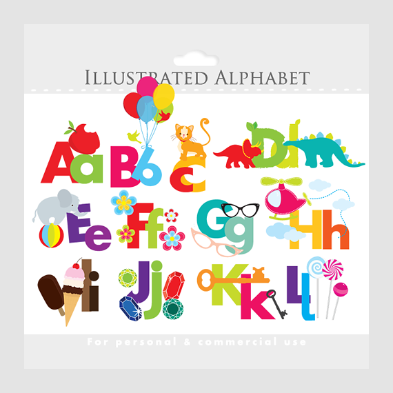 alphabet clipart capital letter