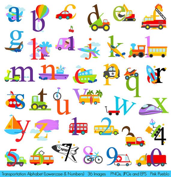 Alphabet clipart clip art. Transportation transporation construction lowercase