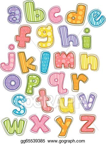Clipart letters cute, Clipart letters cute Transparent ...