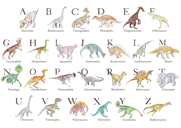 Alphabet Clipart Dinosaur Alphabet Dinosaur Transparent FREE For 