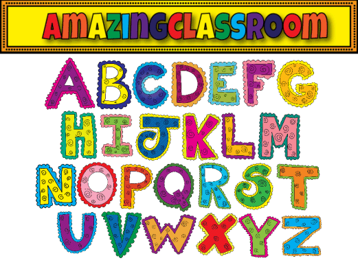 letters clipart printable