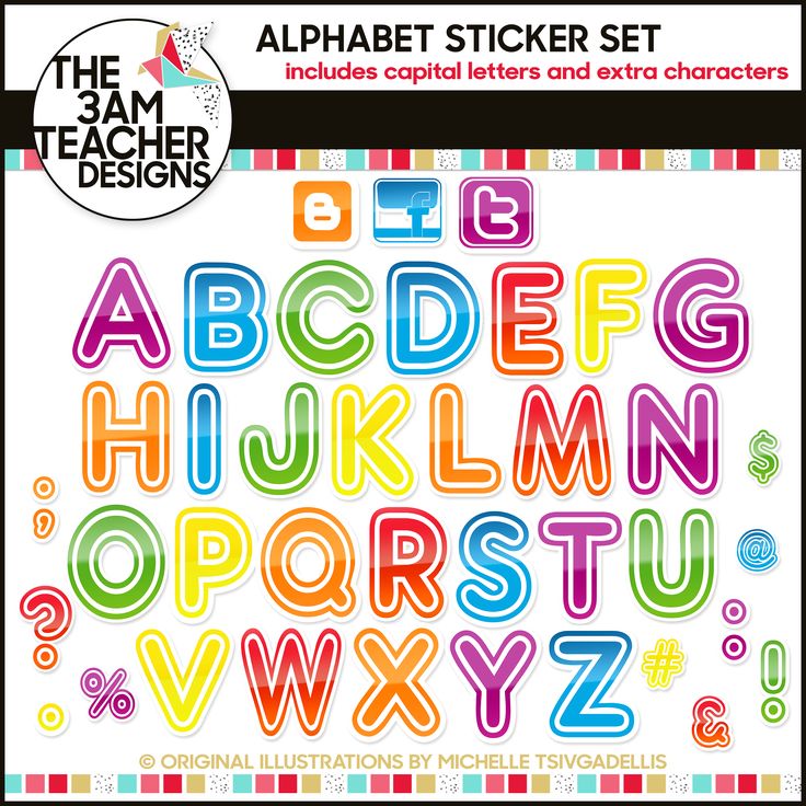 alphabet clipart teacher