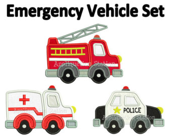 ambulance clipart fire