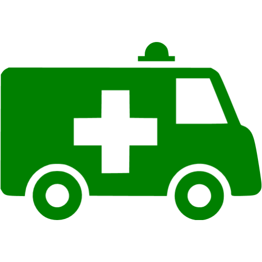 ambulance clipart green
