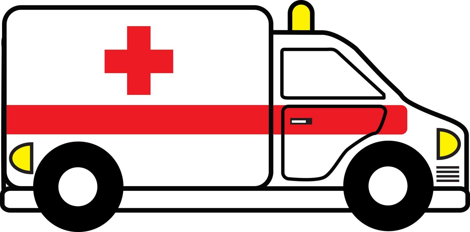 ambulance clipart kartun