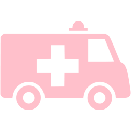 Ambulance clipart pink. Icon free icons