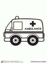 ambulance clipart sketch