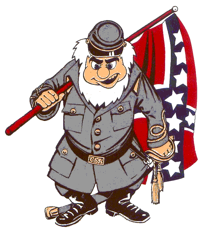 Confederate american pride homepage. Yelling clipart conflict