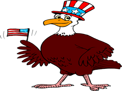 patriotic clipart little eagle