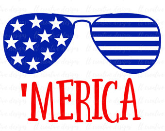 clipart sunglasses patriotic