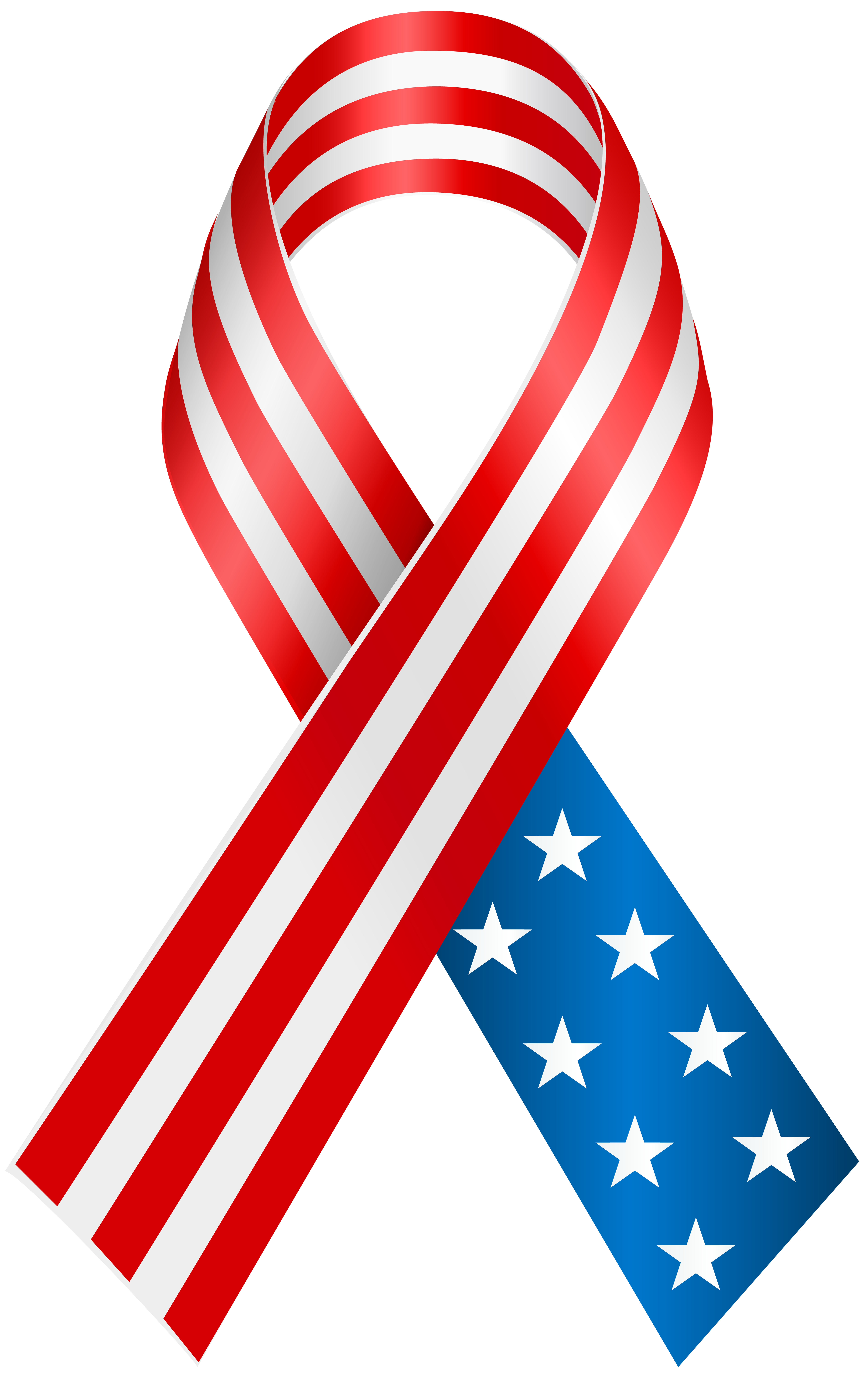 patriotic clipart patriotic ribbon