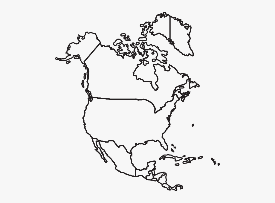 America clipart vector. North map clip art