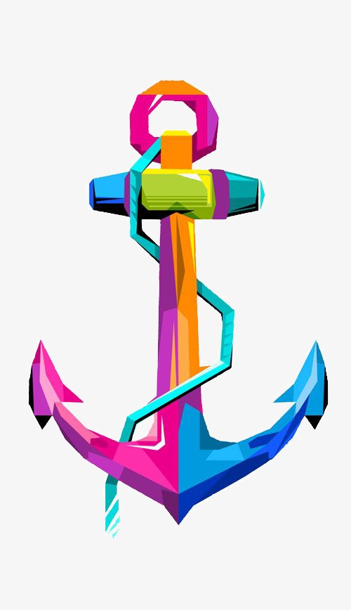 Anchor clipart ancla. Color navigation sailor png