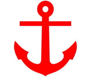 clipart anchor red