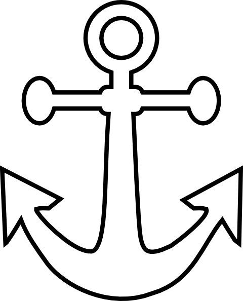 anchor clipart craft