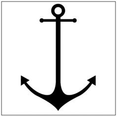Gallery for stencil printable. Anchor clipart easy
