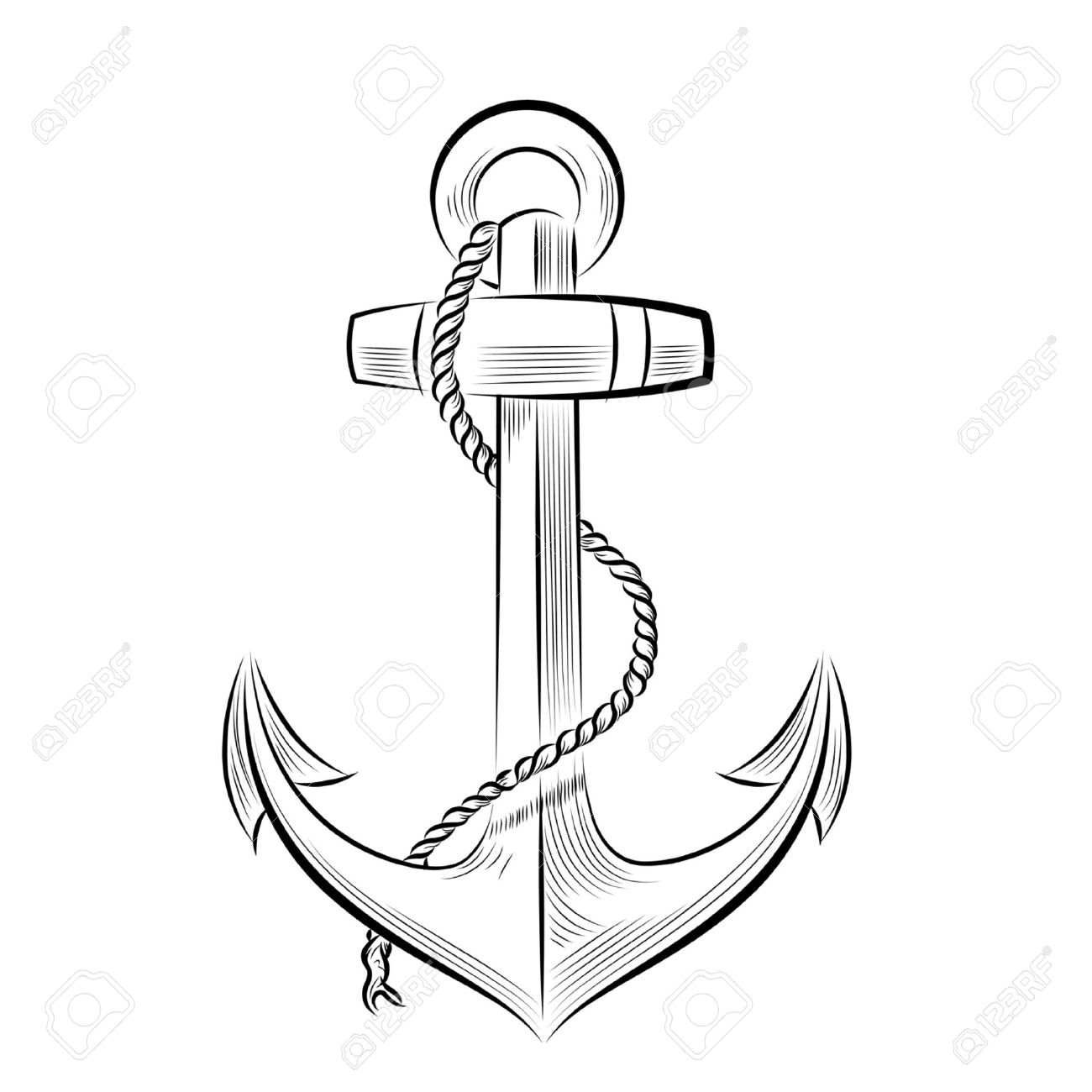 anchor clipart easy