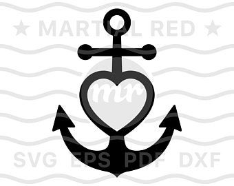 And heart etsy . Clipart anchor love
