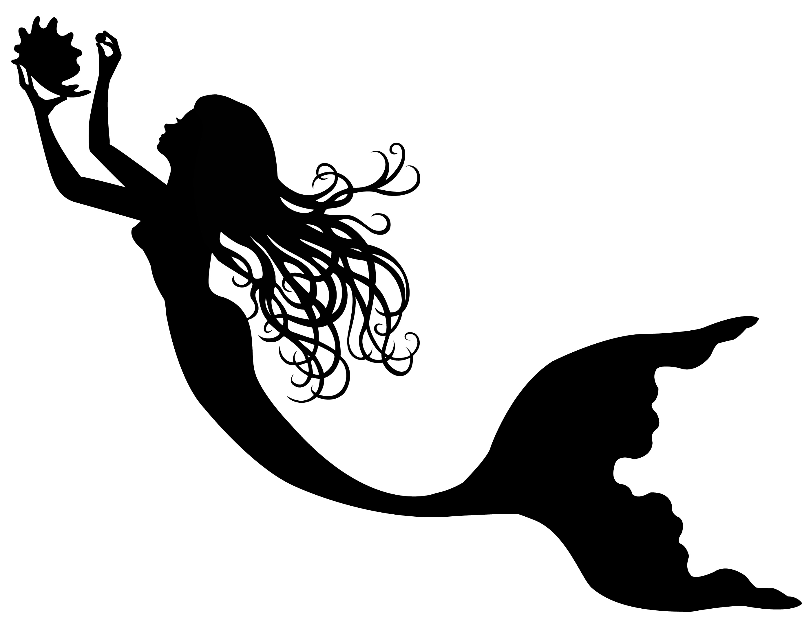 anchor clipart mermaid
