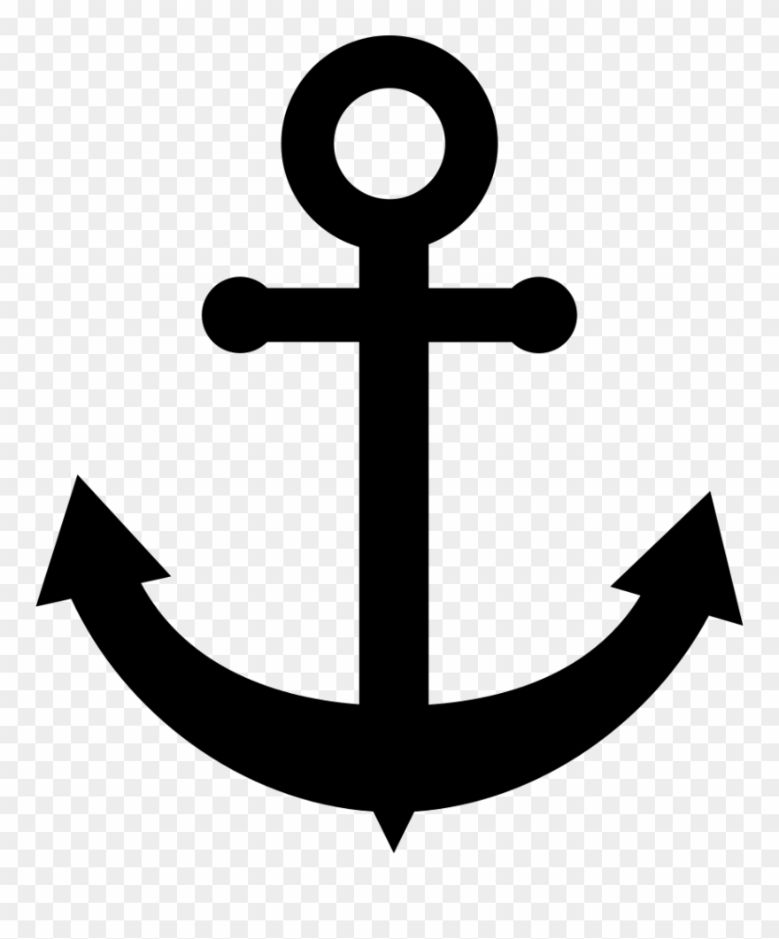 anchor clipart outline