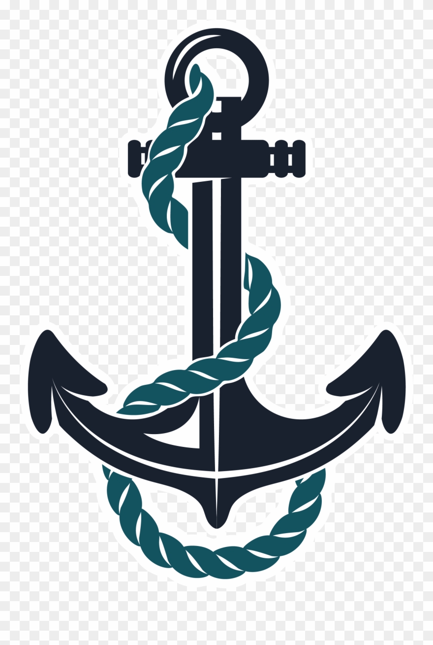 anchor clipart rope