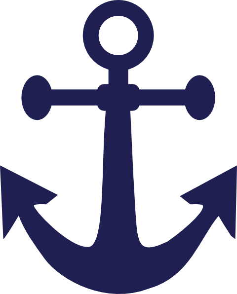 anchor clipart silhouette