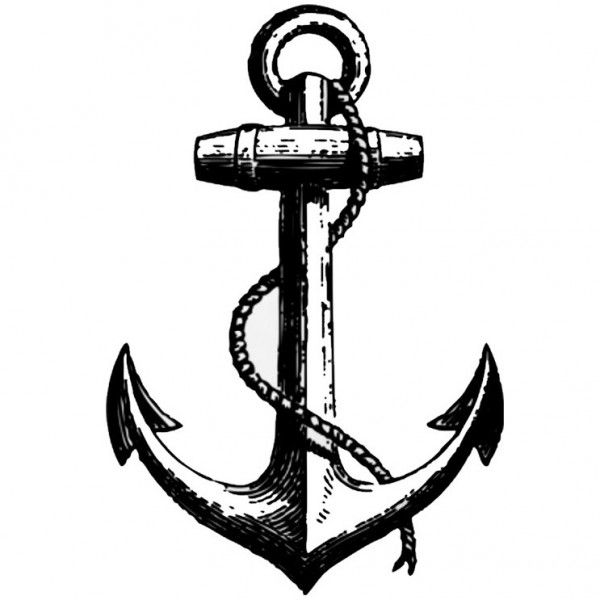 anchor clipart vintage