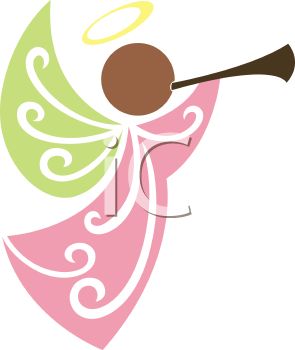 Angel clipart animated. Christmas free 