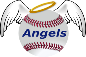 angel clipart baseball