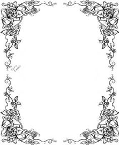 Angel clipart borders. Free black clip art